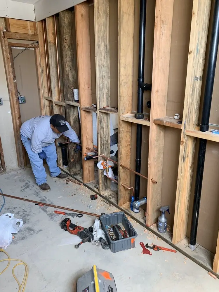 Commercial rough-in plumbing for Gas Line Repair in Howell